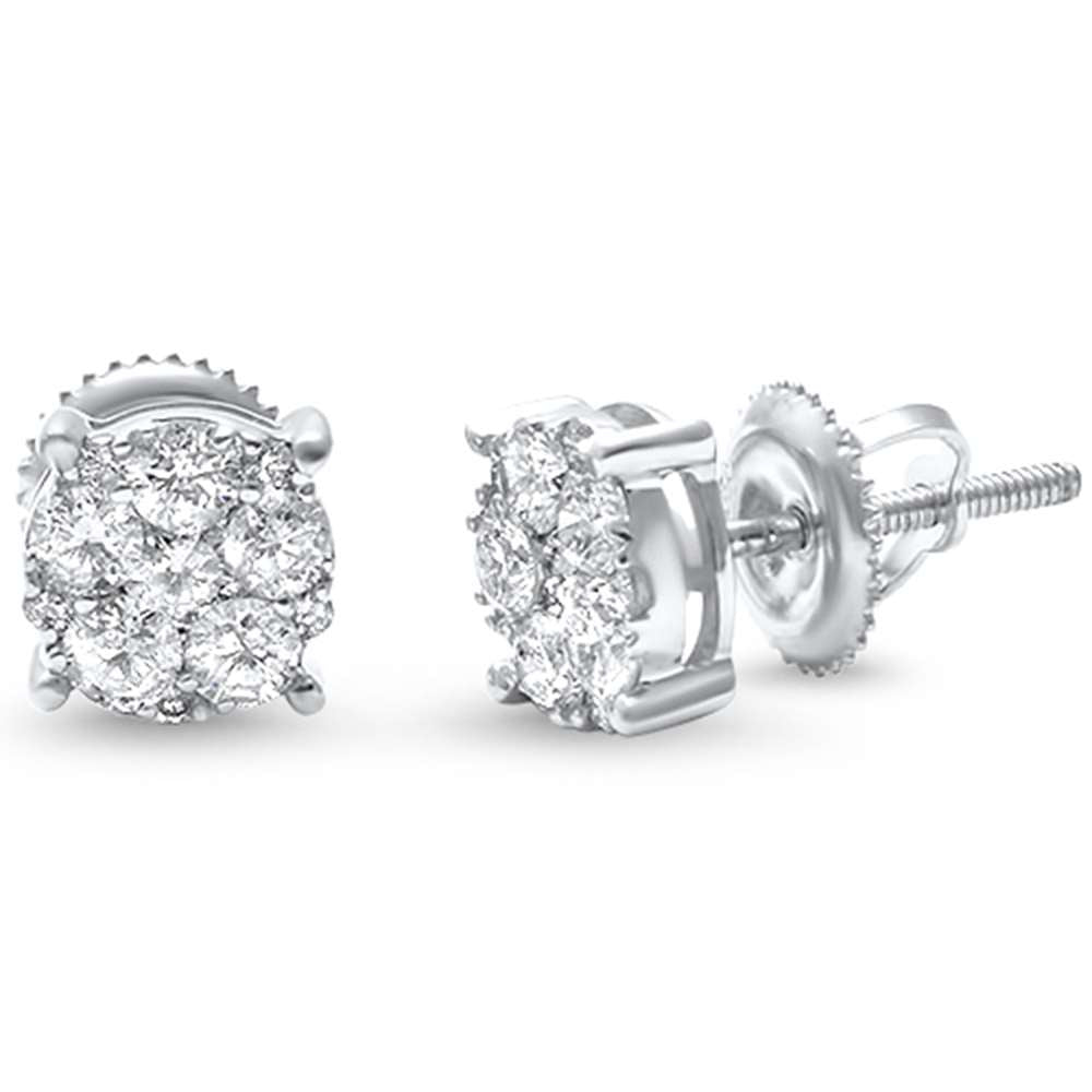 ''SPECIAL!.75ct G SI 14kt White Gold Diamond Round Stud EARRINGS''