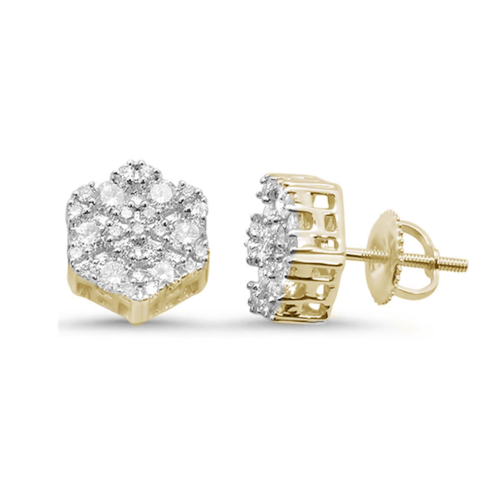 ''SPECIAL! 1.01ct G SI 14K Yellow Gold DIAMOND Earrings''