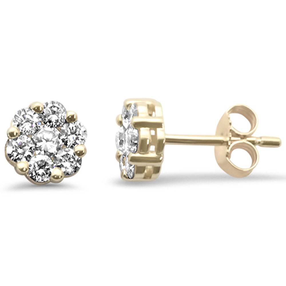 ''SPECIAL! .73ct G SI 14K Yellow Gold Diamond EARRINGS''