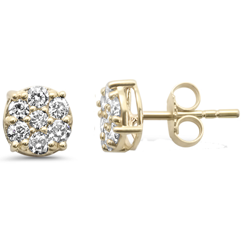 ''SPECIAL! .53ct G SI 14K Yellow Gold Diamond EARRINGS''