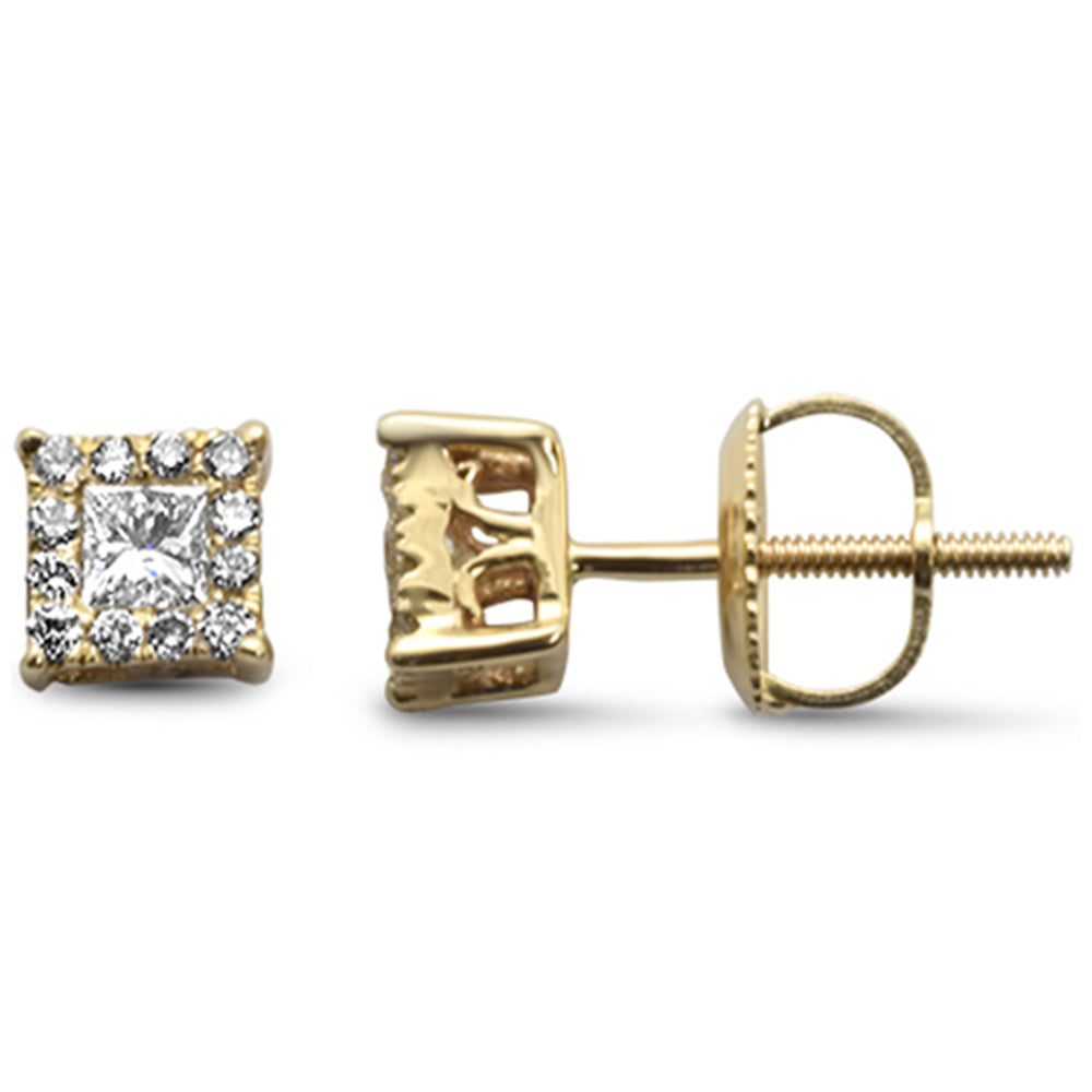 ''SPECIAL! .34ct G SI 10K Yellow GOLD Diamond Fine Earrings''