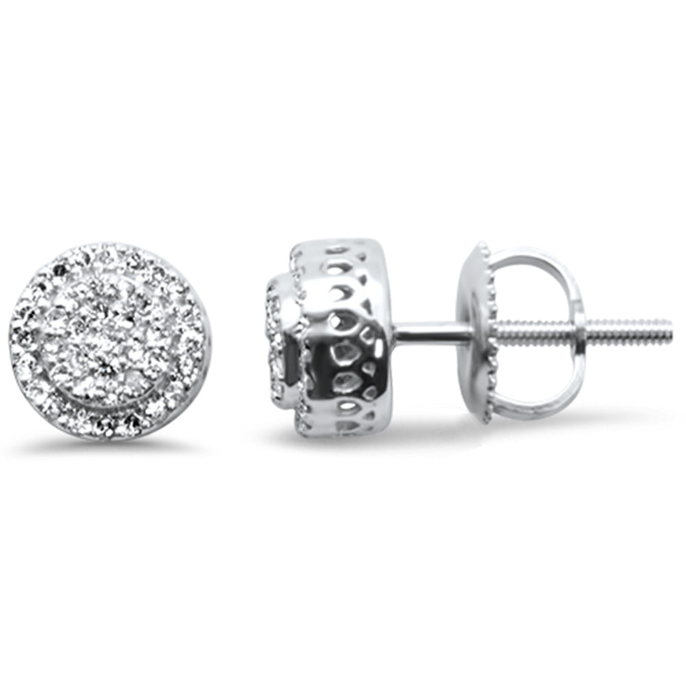 ''SPECIAL!  .23ct G SI 14K White Gold DIAMOND Round Fashion Earrings''