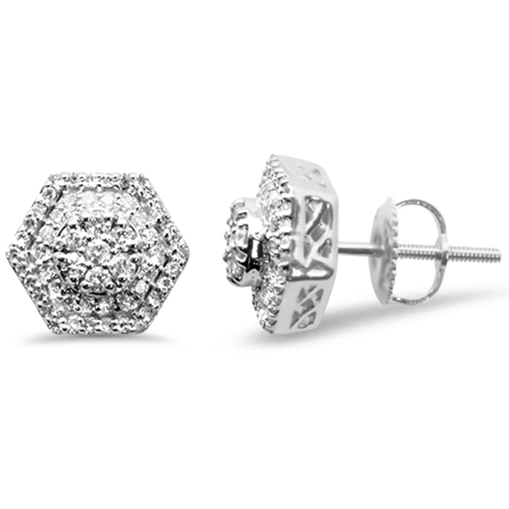 ''SPECIAL! .47ct G SI 14K White Gold Diamond Fashion EARRINGS''