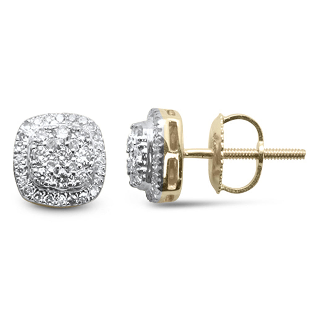 ''SPECIAL! .36ct G SI 10K Yellow Gold Diamond Fashion EARRINGS''