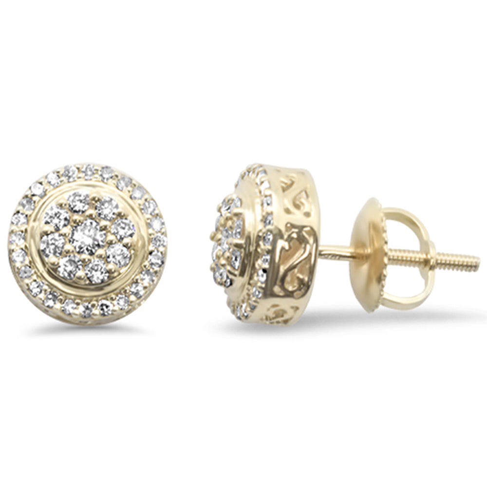 ''SPECIAL!  .40ct G SI 10K Yellow Gold Round Diamond EARRINGS''