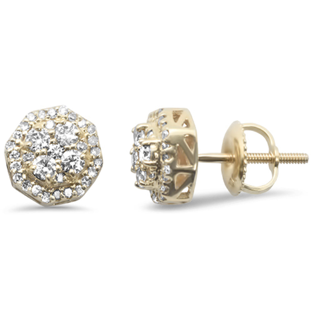 ''SPECIAL! .49ct G SI 10K Yellow Gold Diamond Fashion EARRINGS''