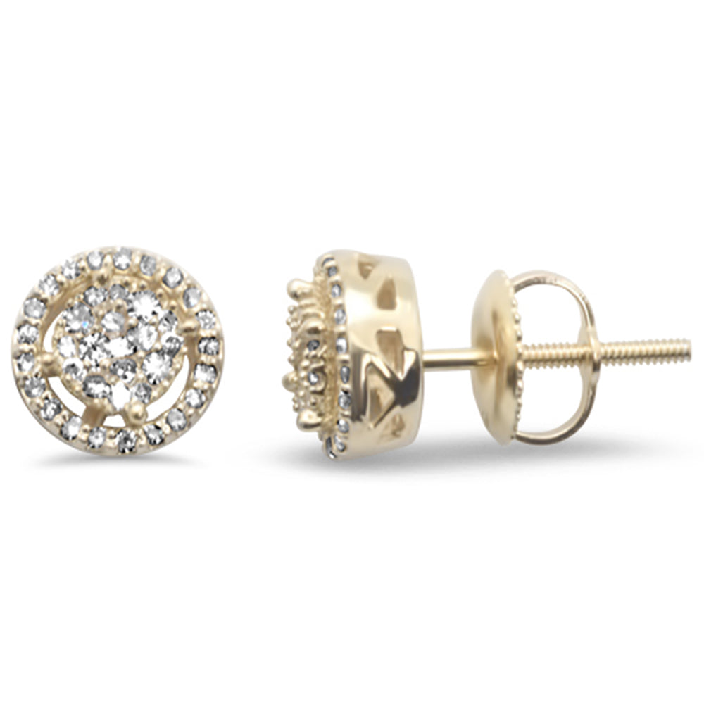 ''SPECIAL! .26ct G SI 10KT Yellow GOLD Diamond Round Fashion Earrings''