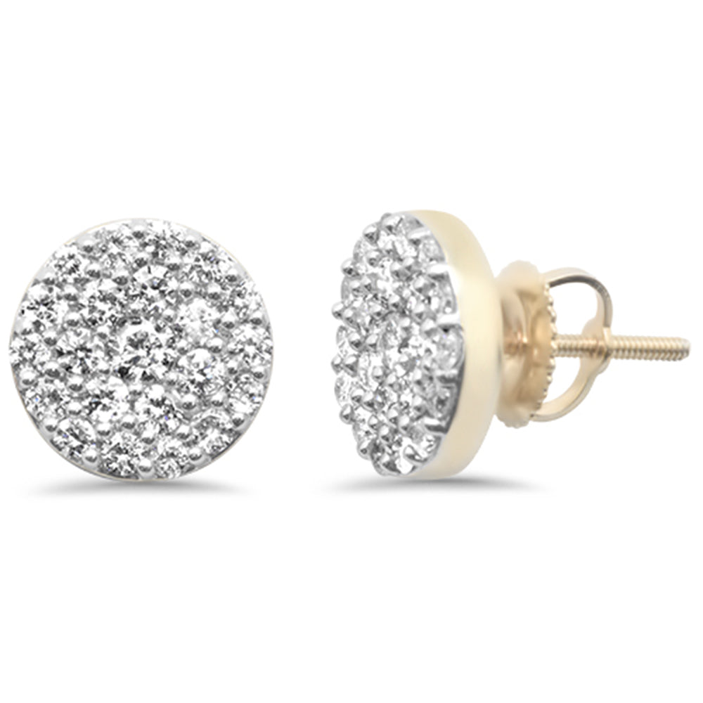 ''SPECIAL! 1.00ct G SI 14K Yellow GOLD Round Shaped Earrings''