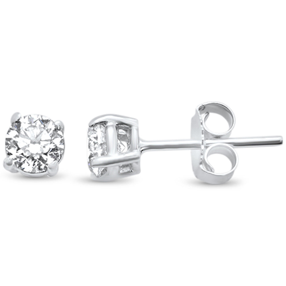 ''SPECIAL! .40ct G SI 14K White Gold Diamond Solitaire Stud EARRINGS''