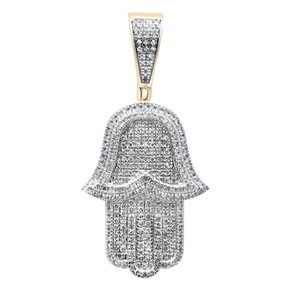 ''SPECIAL! .65ct G SI 10K Yellow Gold Diamond CHARM Pendant''