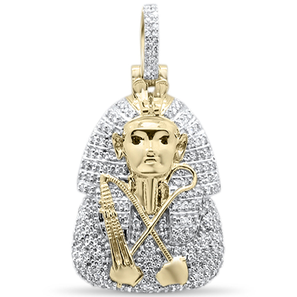 DIAMOND  CLOSEOUT!  .40ct G SI 10K Yellow Gold Diamond Hip hop Pendant