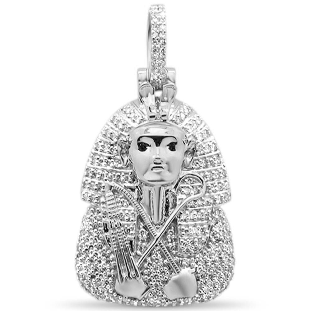 DIAMOND  CLOSEOUT!  .41ct G SI 10K White Gold Diamond Hip hop PENDANT