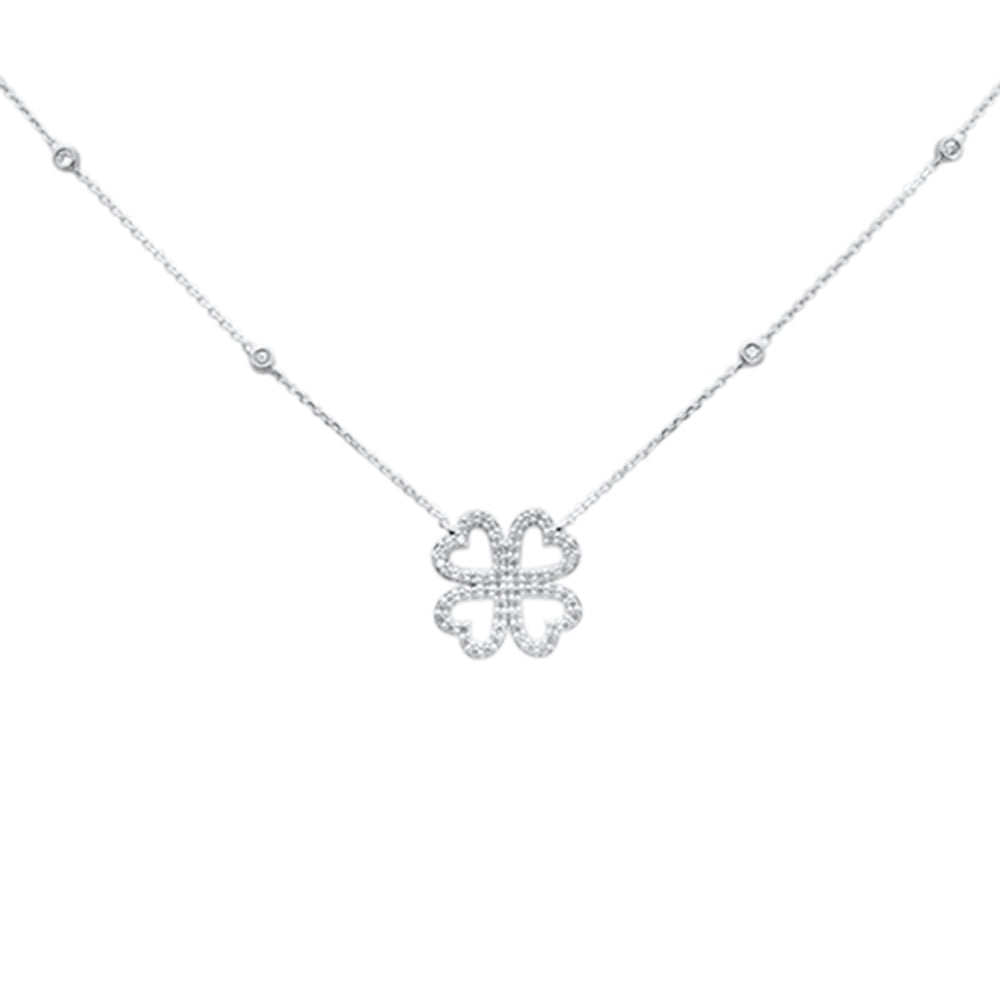 ''SPECIAL! .34ct G SI 14K White Gold Diamond Heart PENDANT Necklace''