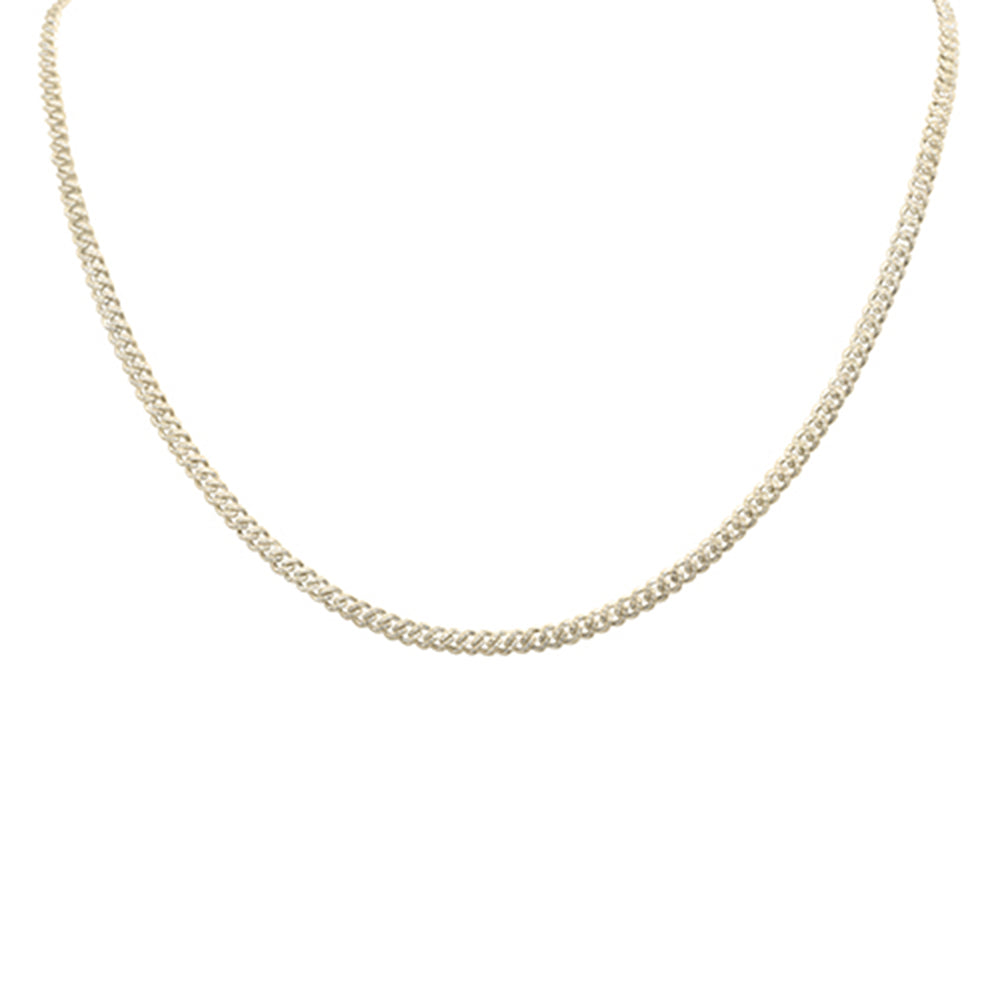 ''SPECIAL! 1.30ct G SI 14K Yellow GOLD 3MM Diamond Cuban Necklace 12'''' + 4'''' EXT''