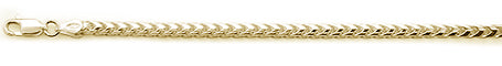 ''100-3MM Yellow GOLD Plated Oval Franco .925 Sterling Silver Chain 20-28''''''