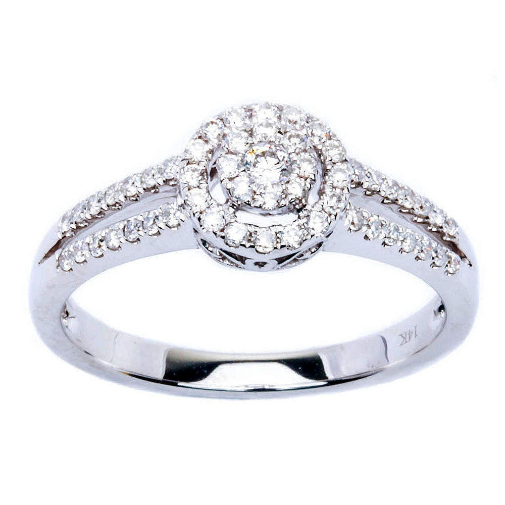 ''SPECIAL!High Quality Natural Diamond .33ct Round diamond Engagement Wedding RING''