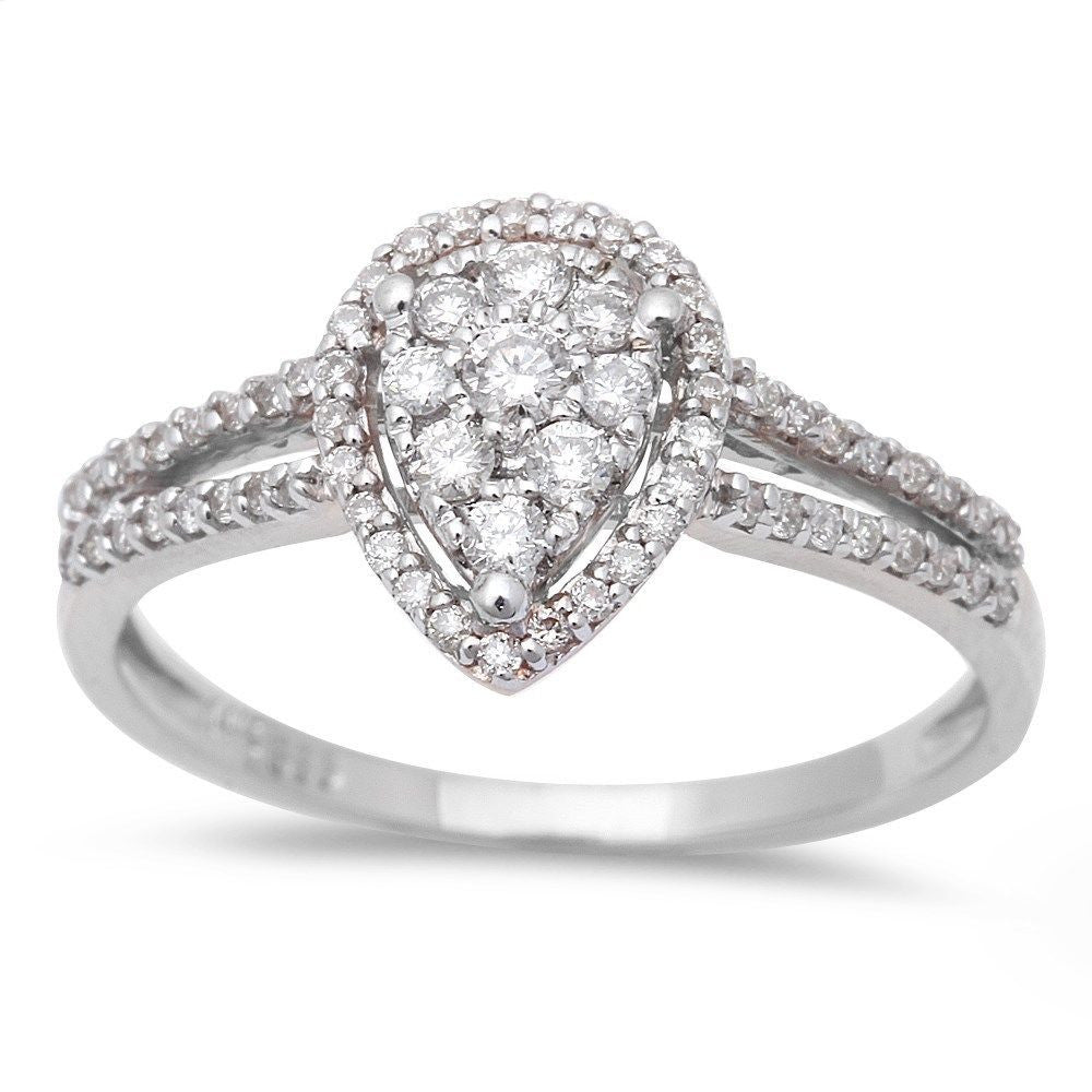 .28ct Pear Shaped Diamond Engagement RING