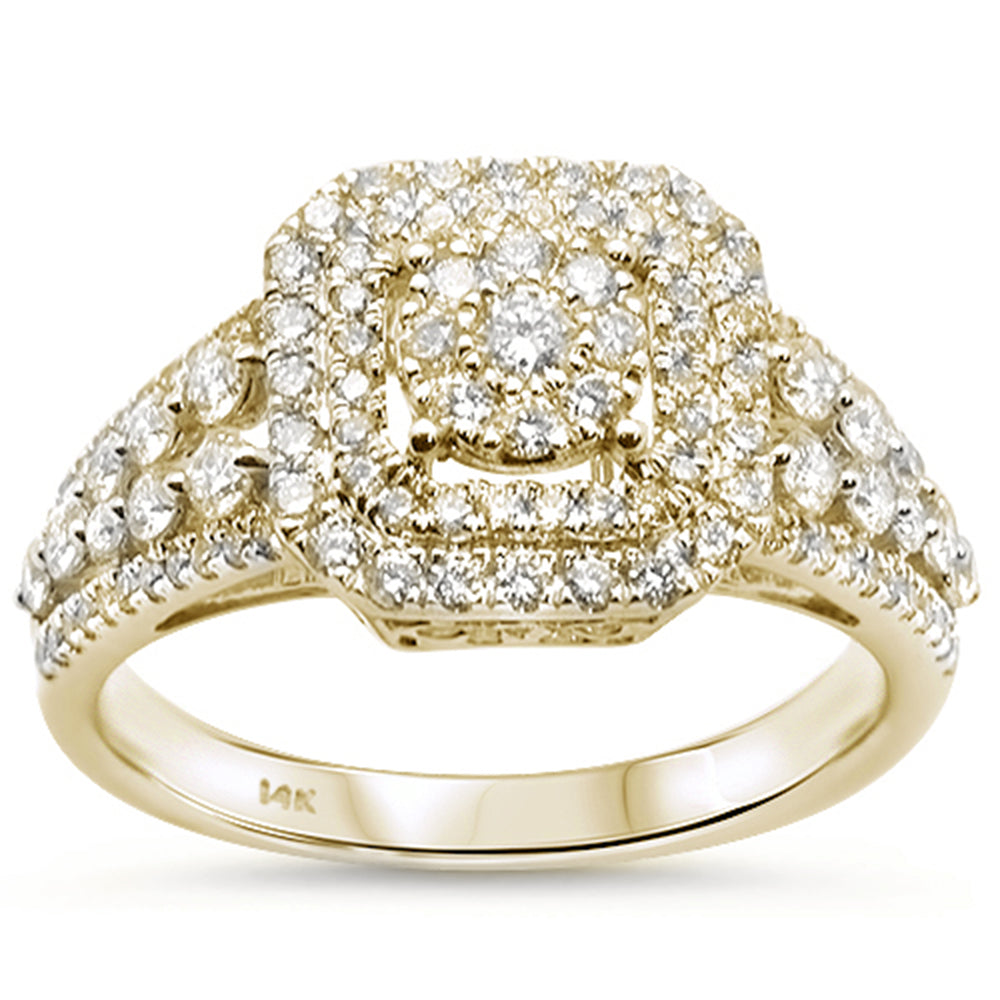 ''SPECIAL! .83ct 14K Yellow Gold Engagement Diamond RING Size 6.5''