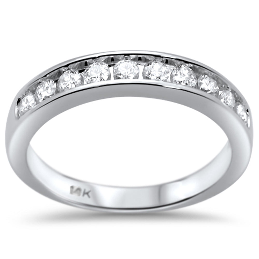 ''SPECIAL! .73ct G SI 14K White Gold Diamond Women's RING Size 6.5''