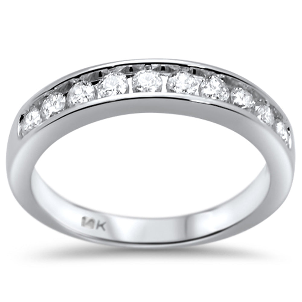 ''SPECIAL! .73ct G SI 14K White Gold DIAMOND Women's Ring Size 6.5''