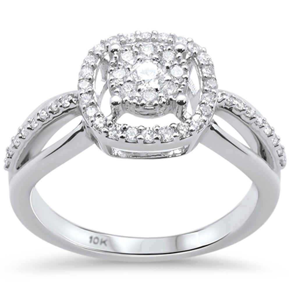 ''SPECIAL! .40ct G SI 10k White GOLD Diamond Engagement Ring''