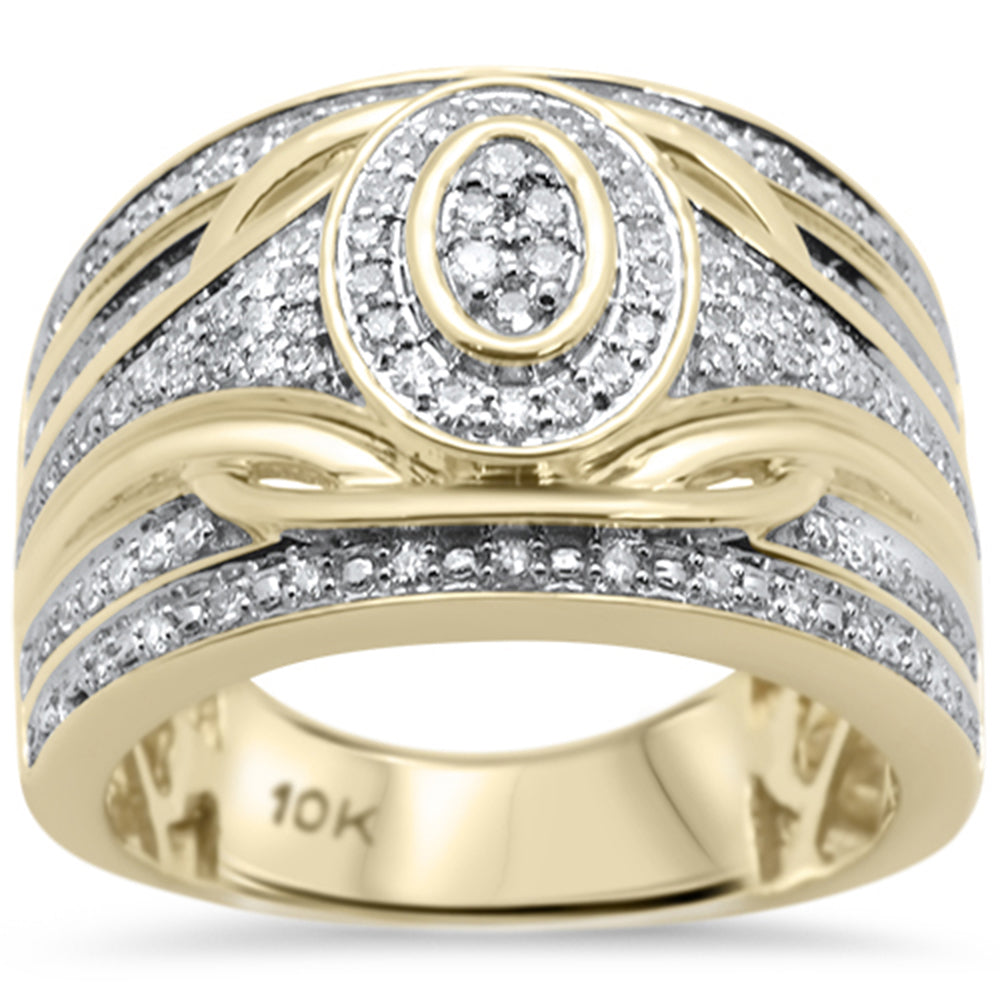 SPECIAL!  .49ct F SI 10K Yellow Gold Diamond Diamond Engagement RING