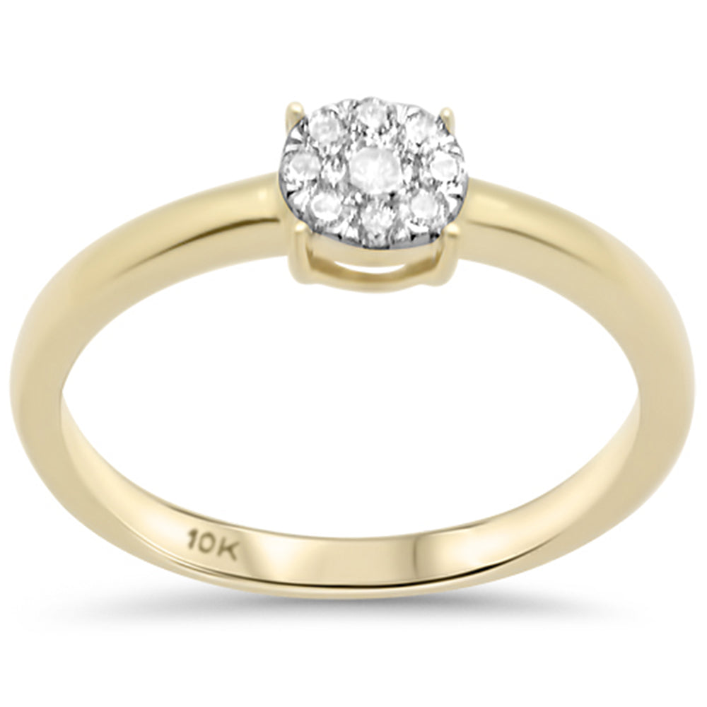 .18ct G SI 10K Yellow Gold DIAMOND Engagement Ring