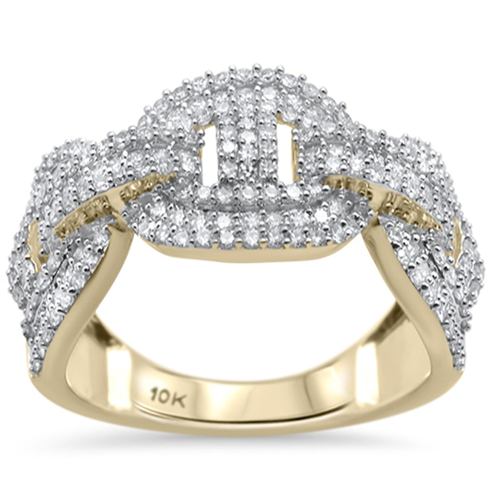 ''SPECIAL! 1.26ct G SI 10K Yellow Gold DIAMOND Men's Band''