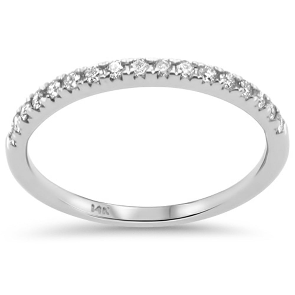 .21ct G SI 14K White Gold  DIAMOND Ladies DIAMOND Band Ring Size 6.5