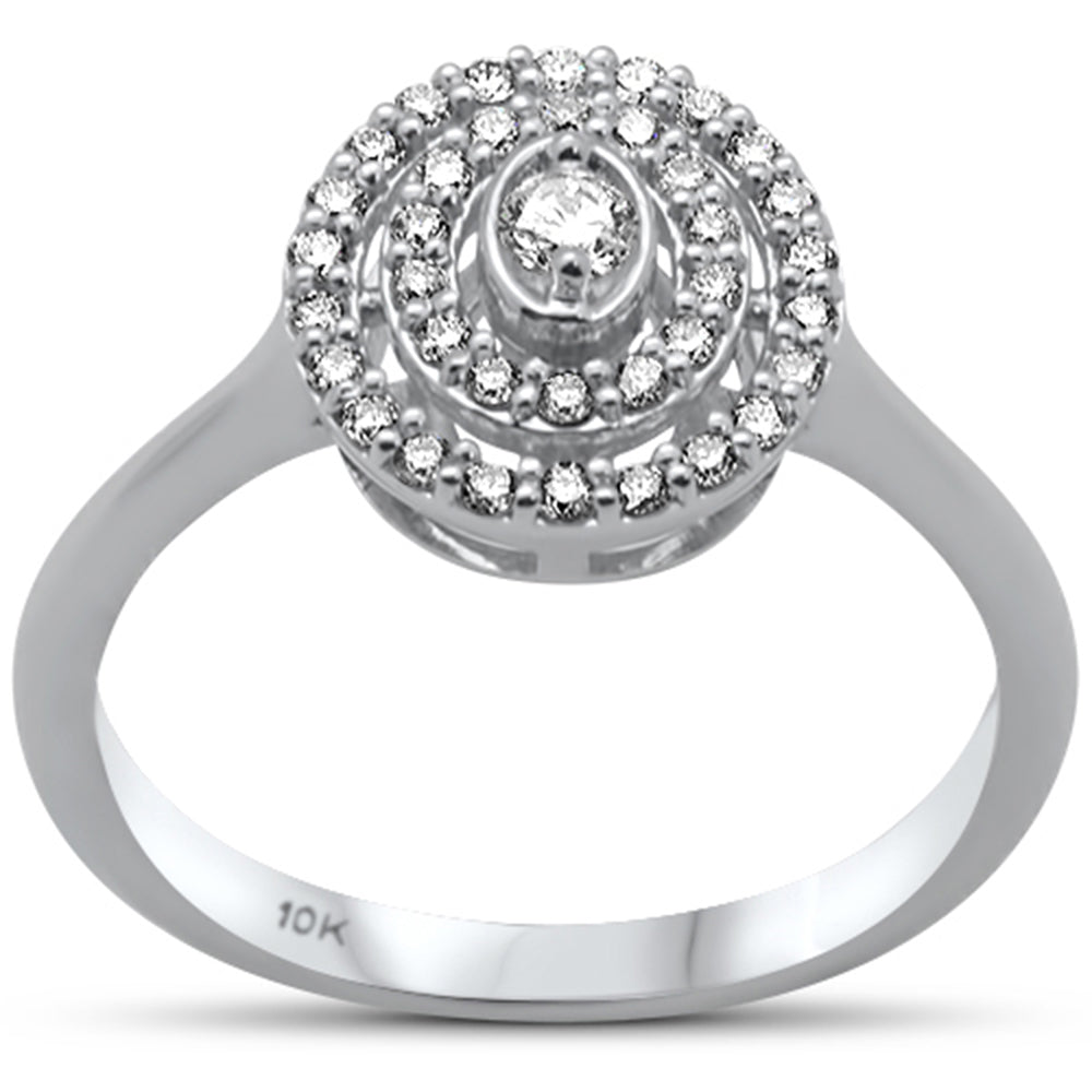 ''SPECIAL! .29ct G SI 10K White Gold DIAMOND Engagement Ring''