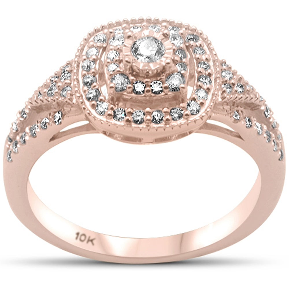 ''SPECIAL! .36ct G SI 10K Rose Gold Diamond Engagement RING''