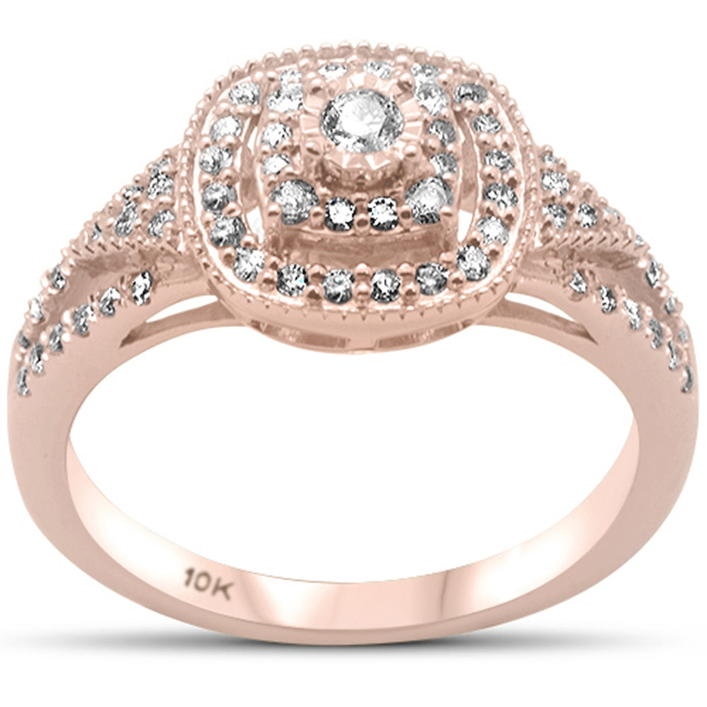 ''SPECIAL! .36ct G SI 10K Rose GOLD Diamond Engagement Ring''