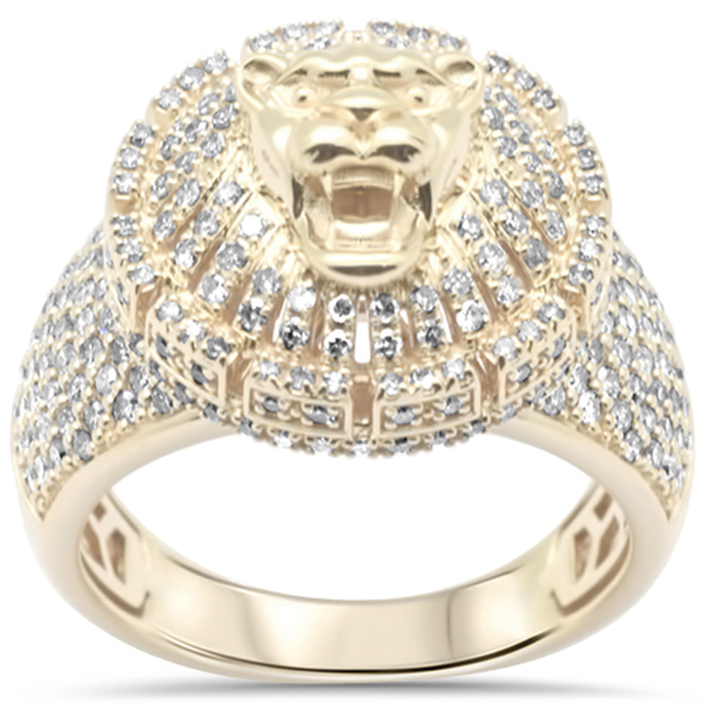 ''SPECIAL! 1.48ct G SI 14K Yellow Gold Diamond Men's RING Size 10''