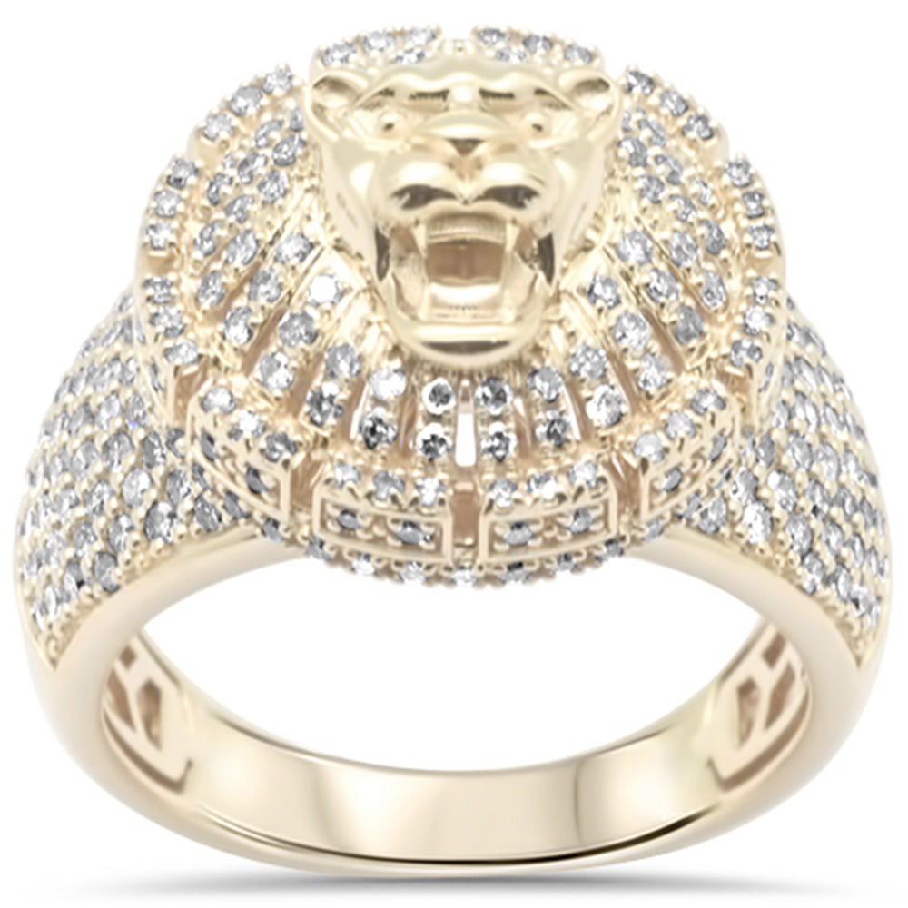 ''SPECIAL! 1.48ct G SI 14K Yellow Gold DIAMOND Men's Ring Size 10''