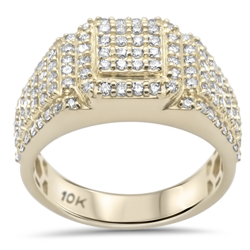 ''SPECIAL! 1.43ct G SI 10K Yellow GOLD Men's Ring Band''