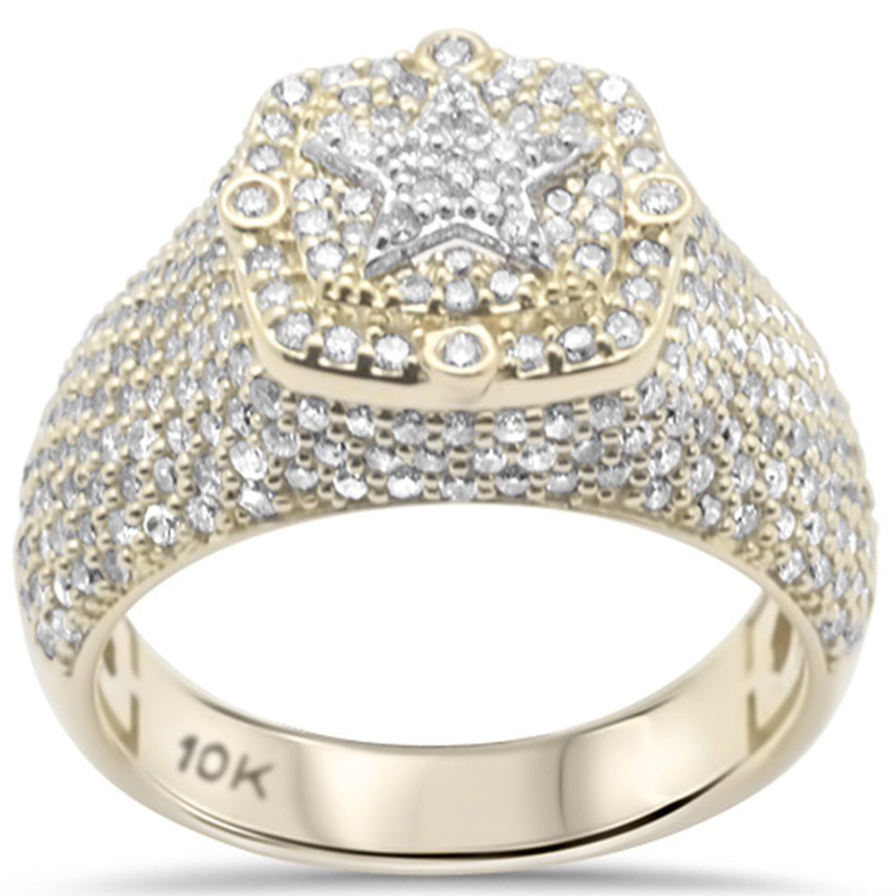 ''SPECIAL! 2.14ct G SI 10K Yellow Gold Men's RING Band''