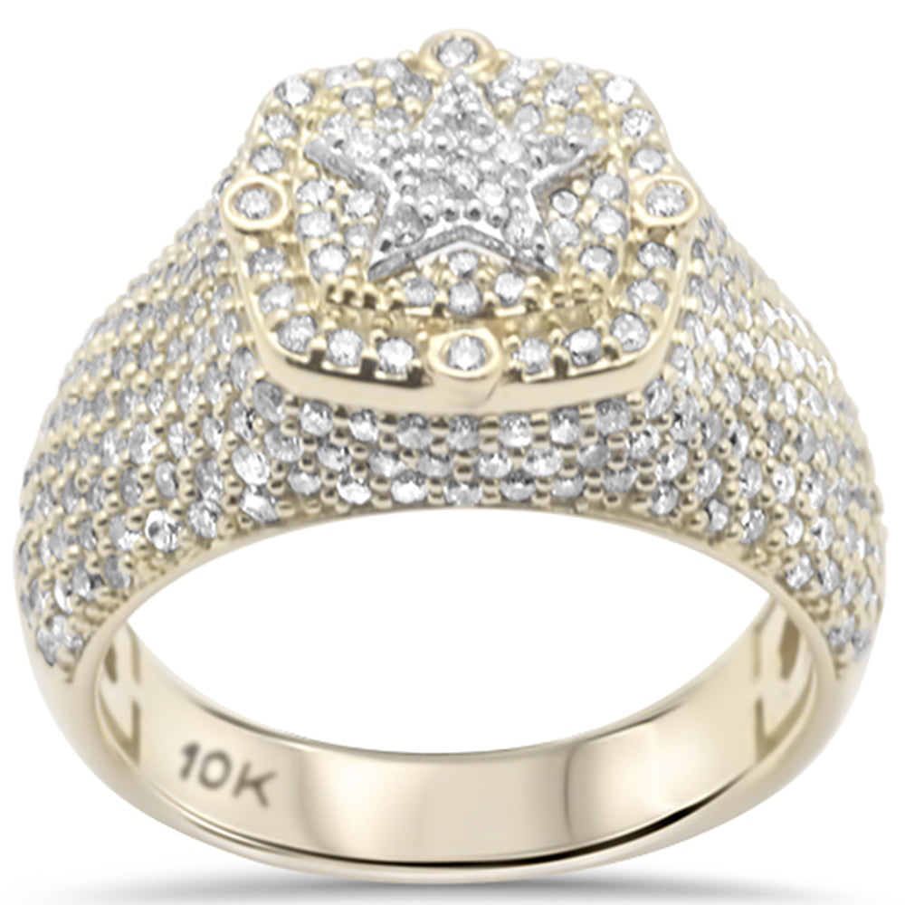 DIAMOND CLOSEOUT!  2.14ct G SI 10K Yellow Gold Men's Ring Band