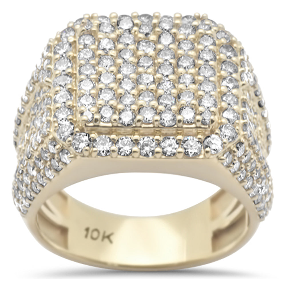 ''SPECIAL! 3.83ct G SI 10K Yellow GOLD Men's Ring Band''