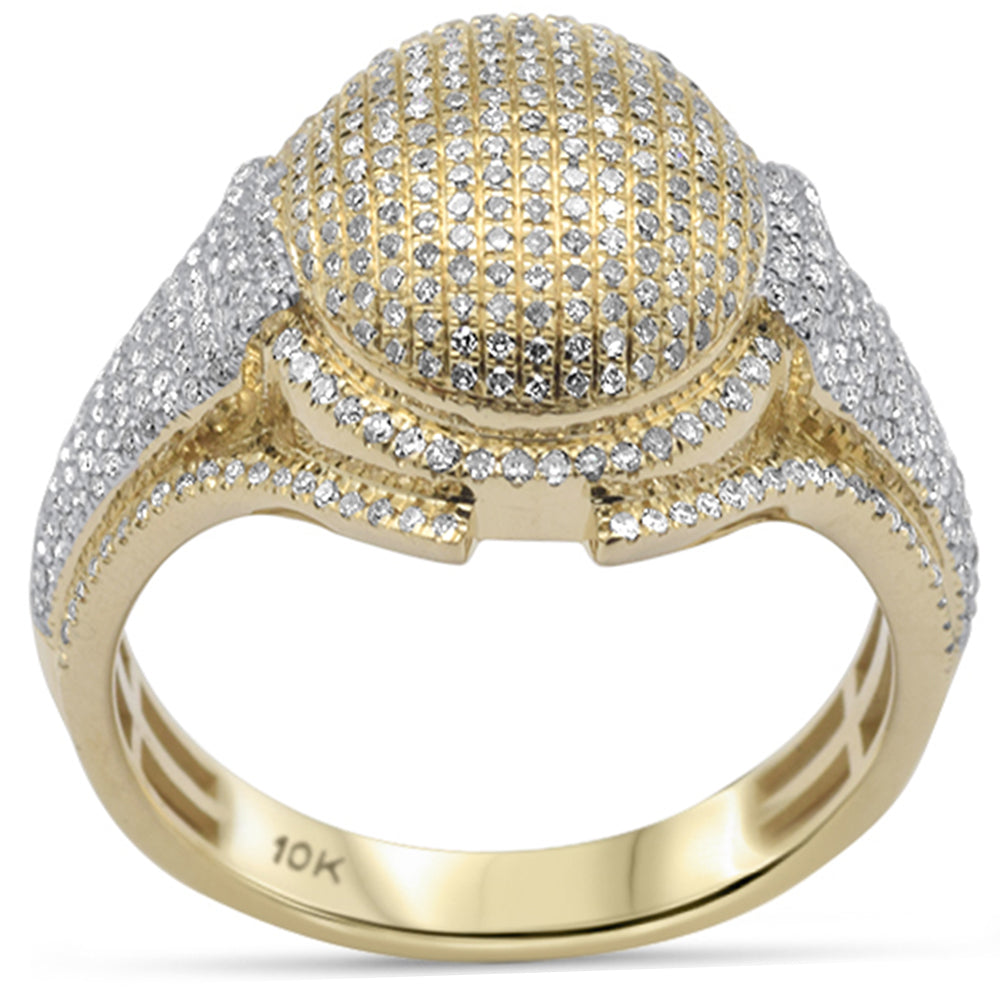 ''SPECIAL! .92ct G SI 10K Yellow Gold Men's RING Band''