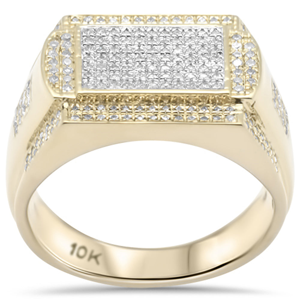 ''SPECIAL! .58ct G SI 10K Yellow GOLD Men's Ring''