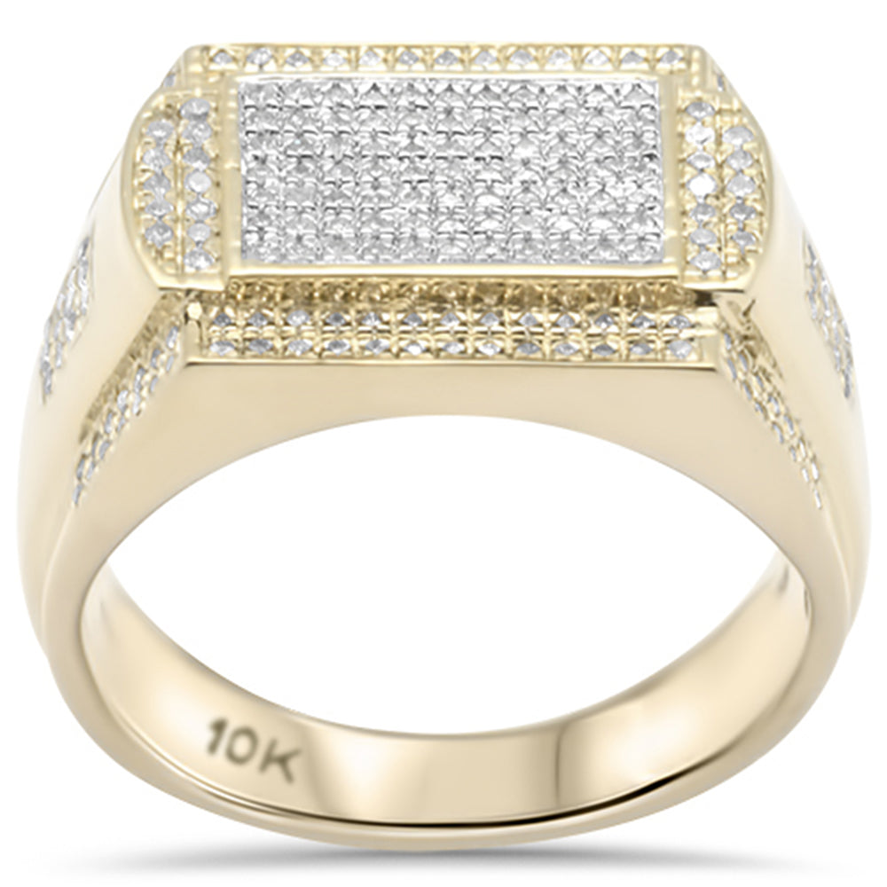 ''SPECIAL! .58ct G SI 10K Yellow Gold Men's RING''
