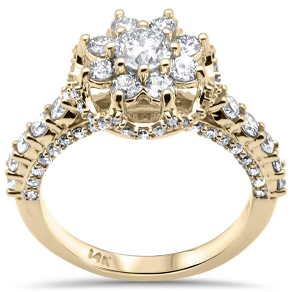 ''SPECIAL! 1.64ct G SI 14K Yellow GOLD Engagement Ring''