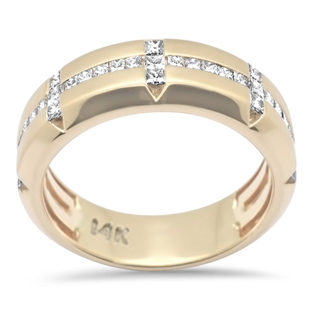 ''SPECIAL! .74ct G SI 14K Yellow GOLD Diamond Men's Band''