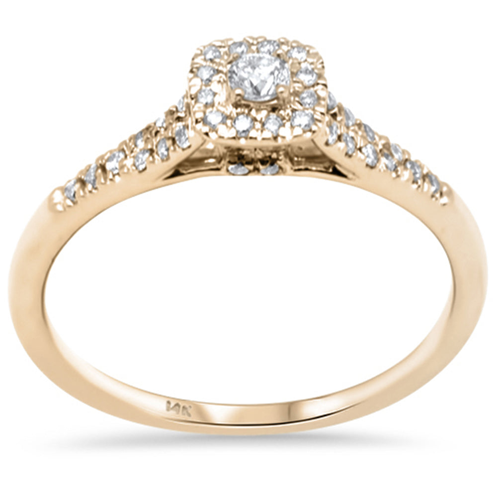 ''SPECIAL! .25ct G SI 14K Yellow Gold Diamond Engagement RING Size 6.5''
