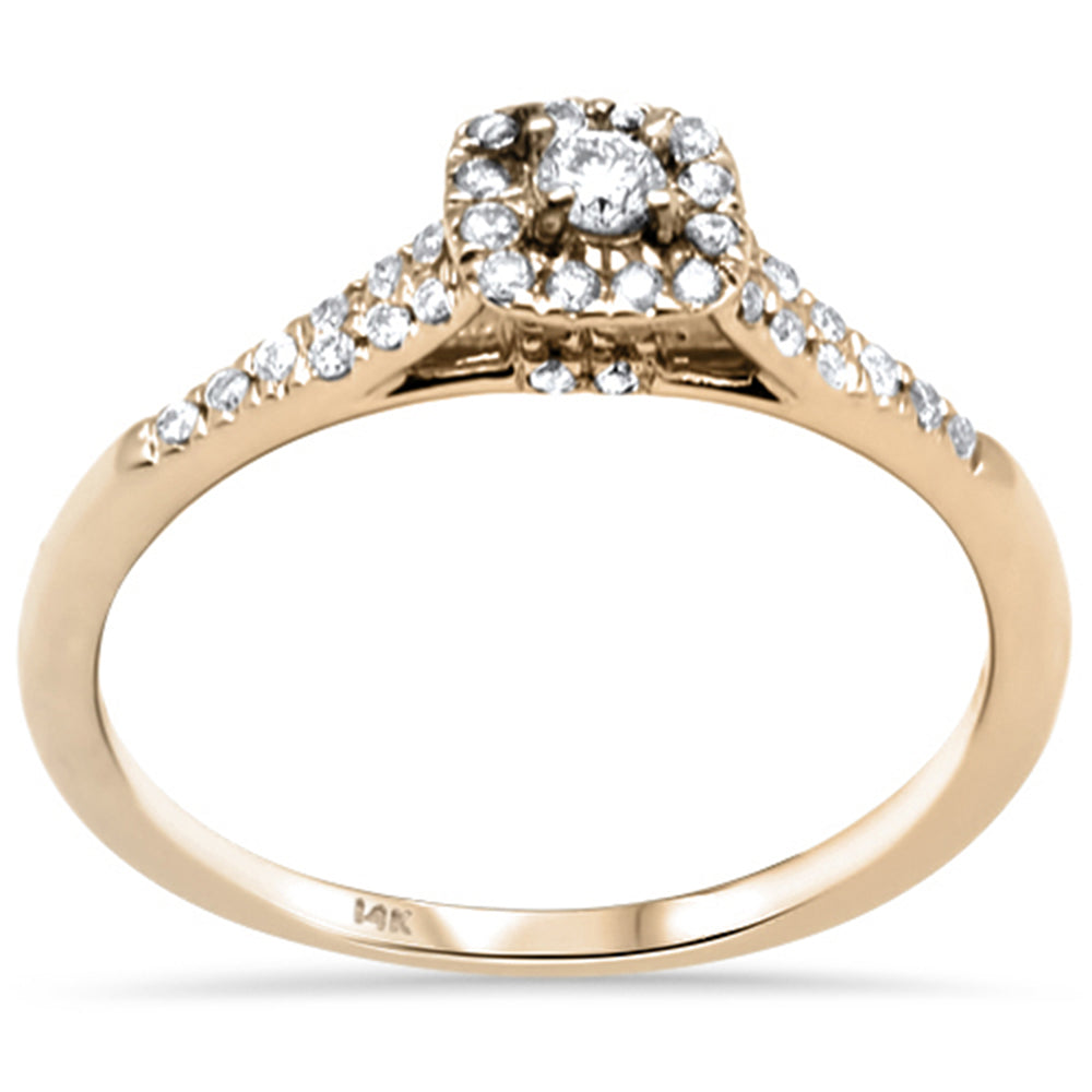 ''SPECIAL! .26ct G SI 14K Yellow GOLD Diamond Engagement Ring Size 6.5''