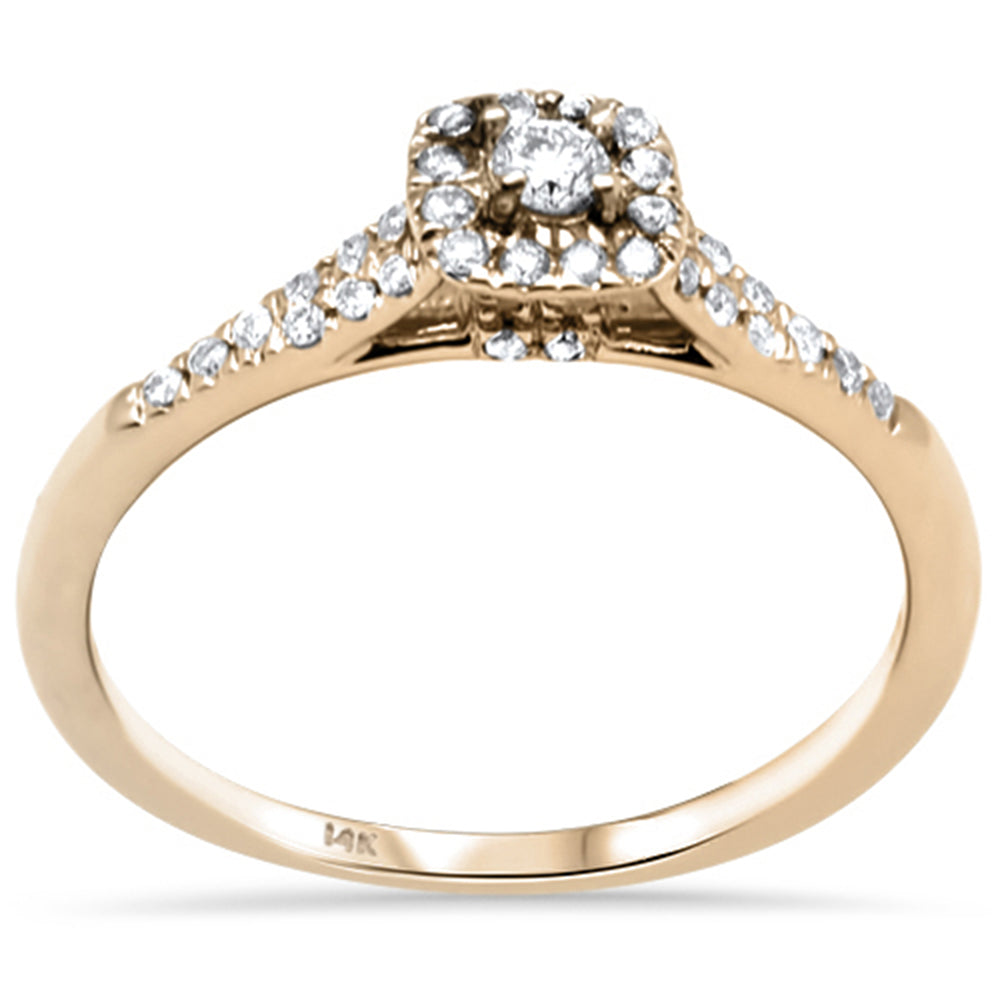 ''SPECIAL! .26ct G SI 14K Yellow Gold DIAMOND Engagement Ring Size 6.5''