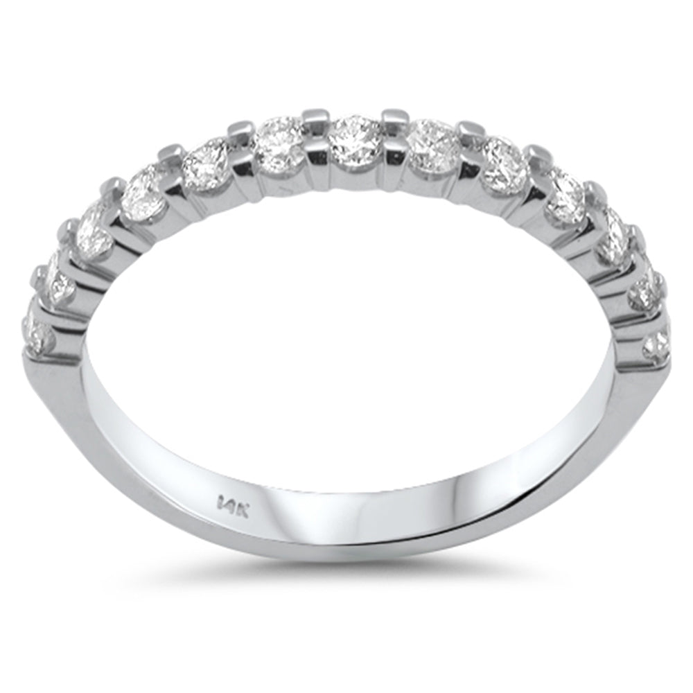 ''SPECIAL! .50ct G SI 14K White Gold Diamond Stackable RING Band''