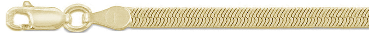 ''080-7MM Magic Herringbone Yellow Gold Chain .925  Solid STERLING SILVER Sizes 7''''-24''''''
