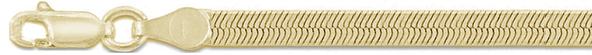 ''100 9MM Magic Herringbone Yellow GOLD Chain .925  Solid Sterling Silver Sizes 7''''-24''''''