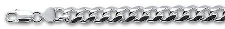 ''250-9MM Miami Cuban Chain .925 Solid STERLING SILVER Sizes 8-28''''''